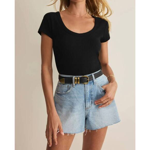 Z SUPPLY Tops - NEW Z SUPPLY leisurely tee in black